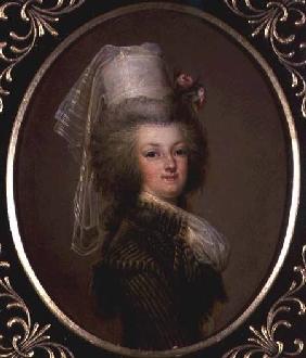 Archduchess Marie Antoinette Habsburg-Lothringen (1755-93), fifteenth child of Empress Maria Theresa