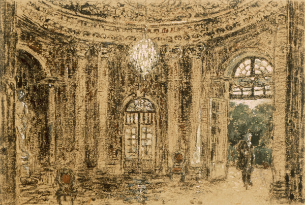 Sansscouci, Marmorsaal von Adolph Friedrich Erdmann von Menzel