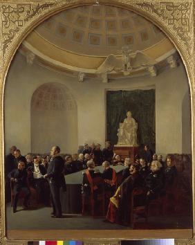 Die Festsitzung der Akademie der Künste im Jahre 1839 1840