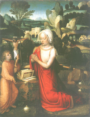 Hl. Maria Magdalena als Büßerin von Adriaen Isenbrant