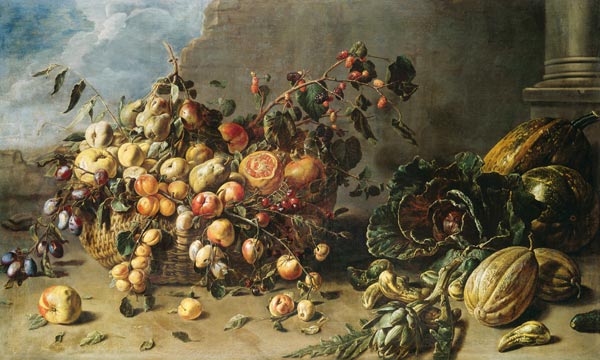 Gemüse- und Obststilleben von Adriaen van Utrecht