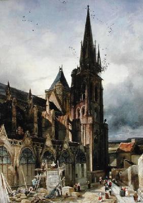Restoring the Abbey Church of St. Denis in 1833