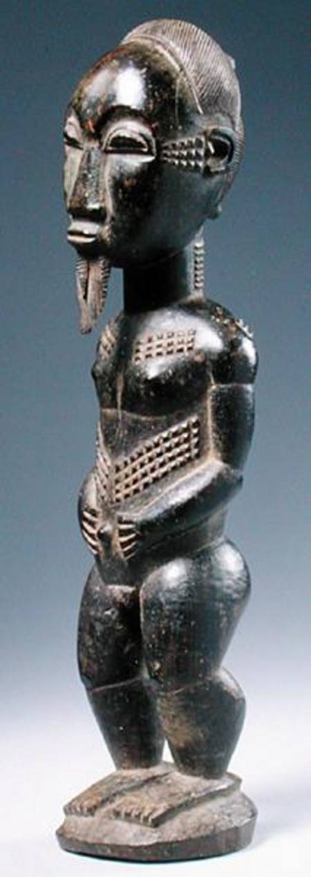 Baule Blolo Bian Figure from Ivory Coast von African