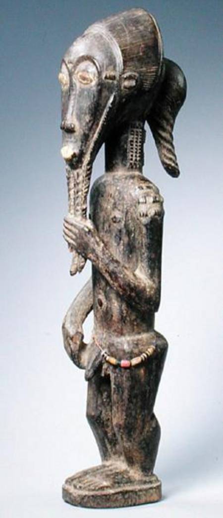 Baule Bush Spirit Figure, Ivory Coast von African