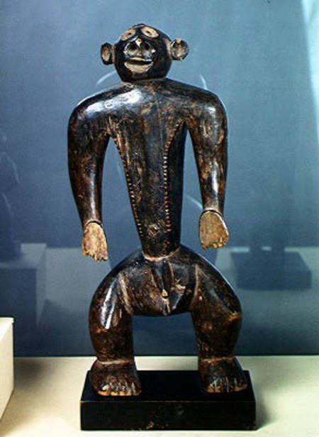 Standing Monkey Figure von African
