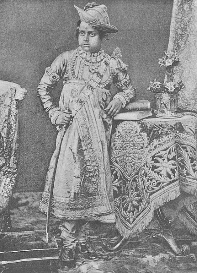 Maharaja Madho Rao Scindia of Gwalior von (after) English photographer