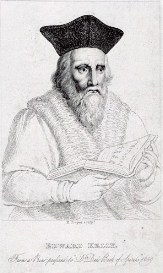 Edward Kelly; engraved by Richard Cooper von (after) English School