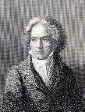 Ludwig van Beethoven; engraved by William Holl the Younger