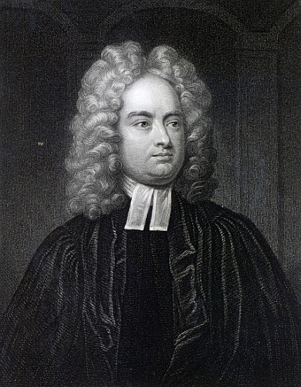 Jonathan Swift von (after) Charles Jervas