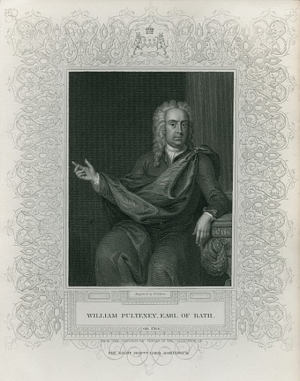 Sir William Pulteney, Earl of Bath von (after) Charles Jervas