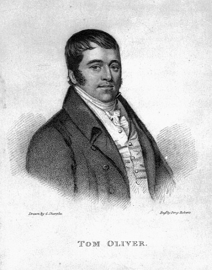 Tom Oliver; engraved by Percy Roberts von (after) George Sharples
