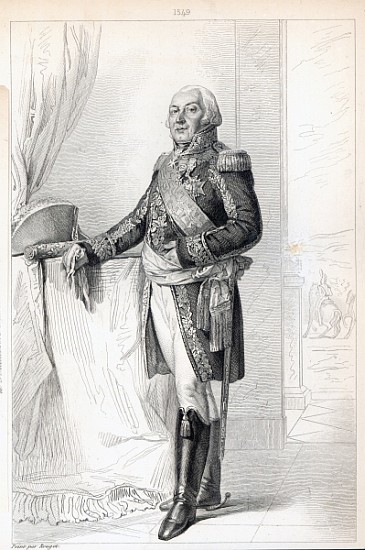 Francois-Henri de Franquetot de Coigny (1737-1821), Duc de Coigny von (after) Georges Rouget