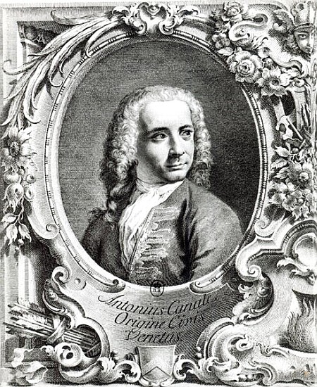 Portrait of Canaletto von (after) Giambattista Piazzetta