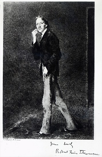 Robert Louis Stevenson von (after) John Singer Sargent