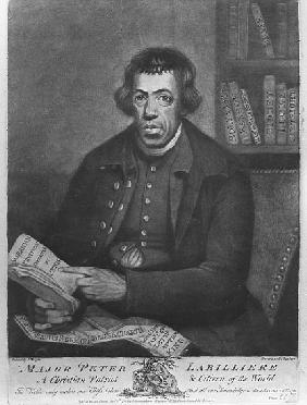 Major Peter Labilliere, etched Henry Kingsbury, 1780 