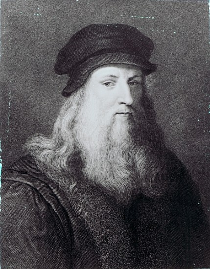 Leonardo da Vinci; engraved by Raphael Morghen von (after) Leonardo da Vinci