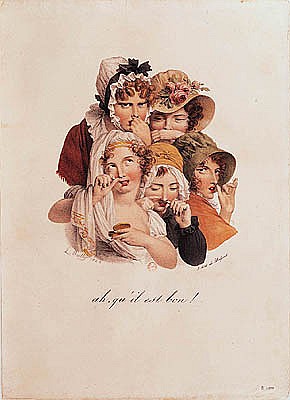 Ah! Qu''il est Bon!; engraved by Francois Seraphin Delpech (1778-1825) 1824-25 von (after) Louis Leopold Boilly