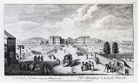 A View of the Foundling Hospital; engraved by Nathaniel Parr