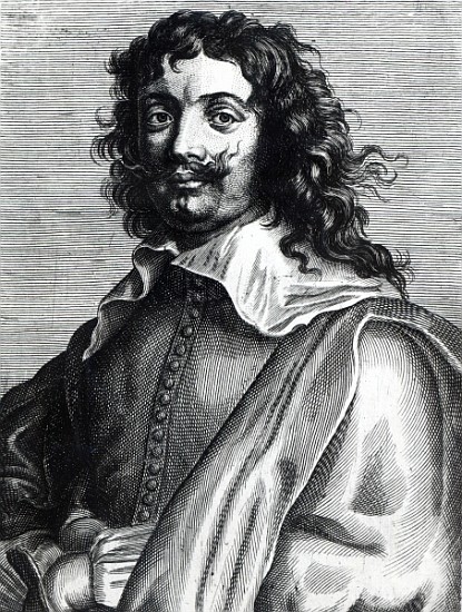 Adriaen Brouwer; engraved by Edme de Boulonois von (after) Sir Anthony van Dyck