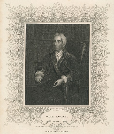 John Locke (1632-1704) von (after) Sir Godfrey Kneller