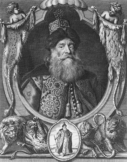 Peter John Potemkin; engraved by R. White von (after) Sir Godfrey Kneller