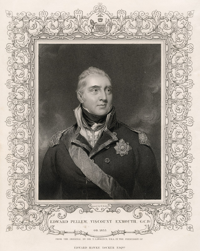 Admiral Sir Edward Pellew, c.1810 von (after) Sir Thomas Lawrence