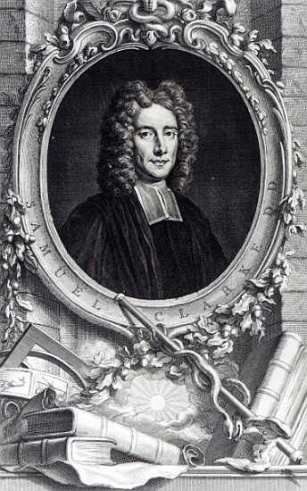 Samuel Clarke; engraved by Jacobus Houbraken, c.1737-48 von (after) Thomas Gibson