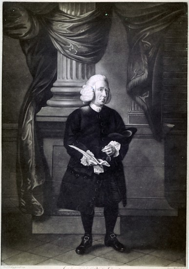 Daniel Race; engraved by James Watson von (after) Thomas Hickey