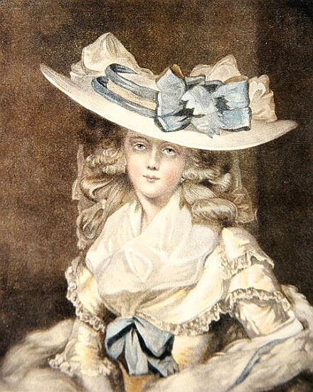 Portrait of Mrs. Benwell; engraved by W Ward von (after) William Ward