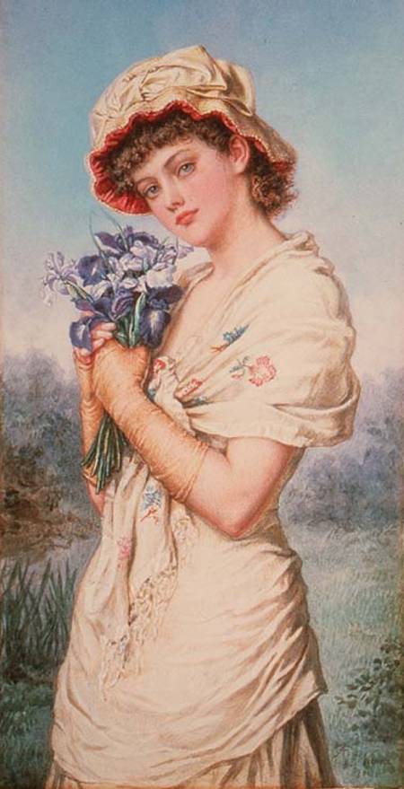 Irises von Agnes Nicholl
