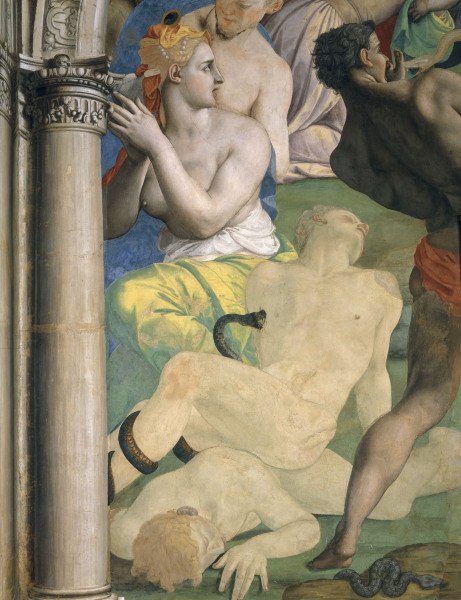 A.Bronzino, Brass Serpent, section von Agnolo Bronzino