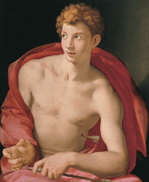 Der heilige Sebastian von Agnolo Bronzino