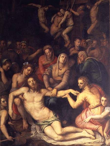 Deposition from the Cross von Agnolo Bronzino