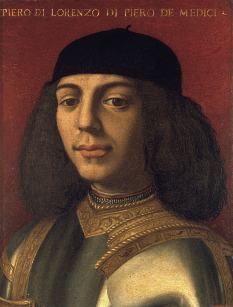 Piero di Lorenzo de  Medici / Bronzino von Agnolo Bronzino