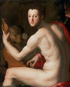 Porträt Cosimo I. de' Medici, Grossherzog von Toskana (1519-1574) als Orpheus