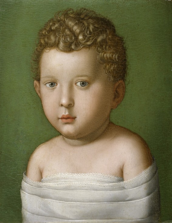 Porträt von kleiner Junge von Agnolo Bronzino