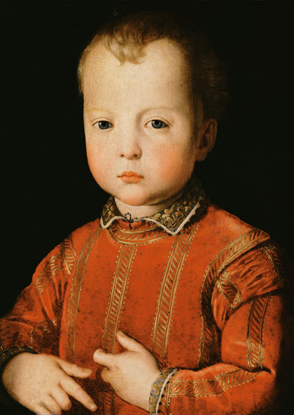 Portrait of Don Garcia von Agnolo Bronzino