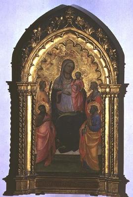 Madonna of Humility (tempera on panel) von Agnolo Gaddi