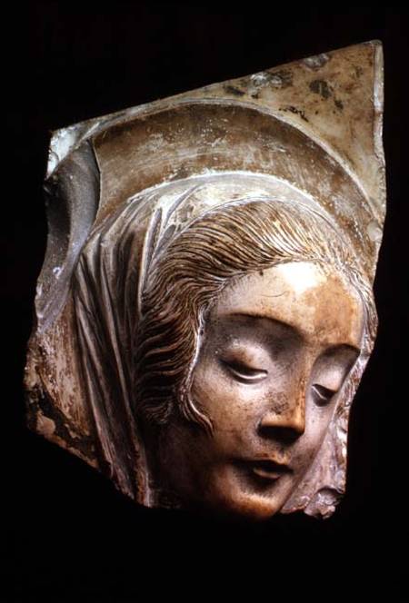 Head of a Madonna, fragment von Agostino d'Antonio  di Duccio