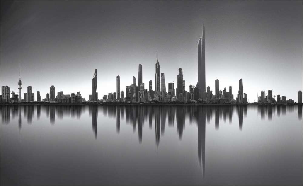 Kuwait skyline von Ahmed Thabet