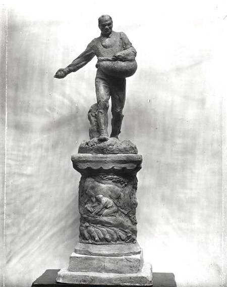 The Sower, maquette for a monument dedicated to the workers in the fields von Aime Jules Dalou