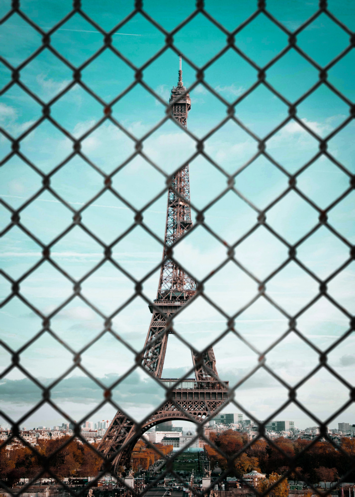 Schneiden Sie den Eiffelturm in Paris von Al Barizi