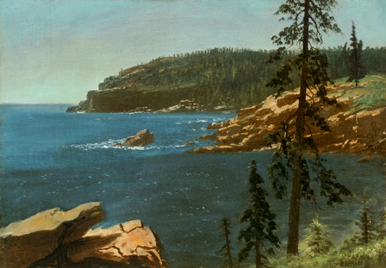 California Coast von Albert Bierstadt
