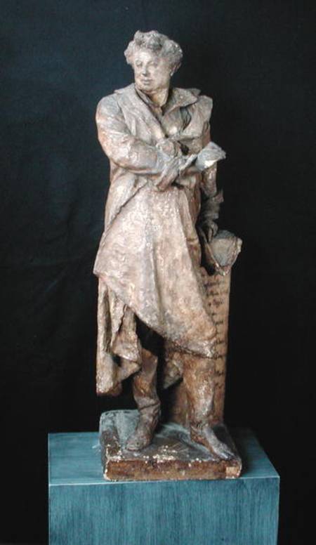 Statue of Alexandre Dumas Pere (1802-70) von Albert-Ernest Carrier-Belleuse
