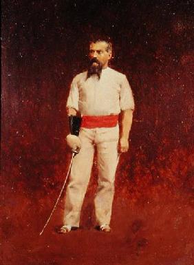 Richard Burton (1821-90) in Fencing Dress 1889