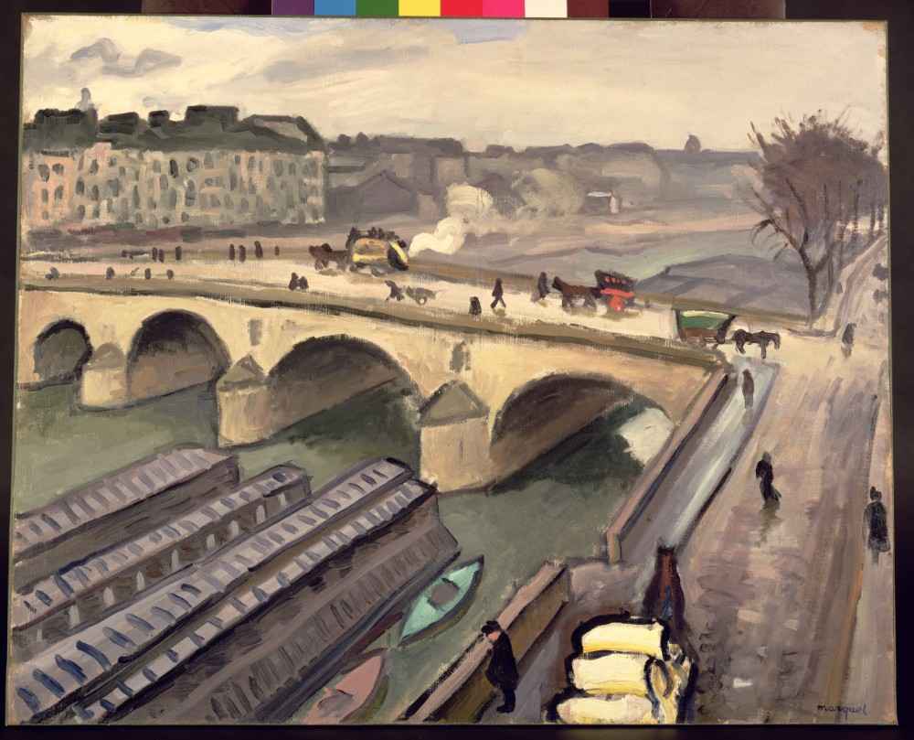 Die Seine in Paris von Albert Marquet