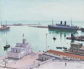Port d'Alger (La Douane ou l'Amirauté) 1941