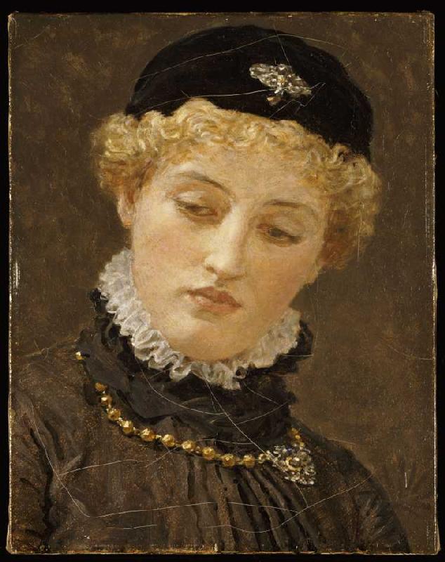 Ellen Terry (1847-1928) als Portia in Der Kaufmann von Venedig von Albert Moore