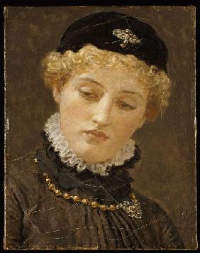 Ellen Terry (1847-1928) als Portia in Der Kaufmann von Venedig Um 1885