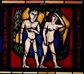 Adam und Eva. von Albert Müller